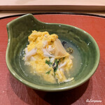 御料理 寺沢 - 筍､蕨､白魚､海胆の玉締め