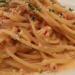 Felicita Pizzeria Trattoria - 魚介のラグー・クリームソース仕立てのスパゲッティ