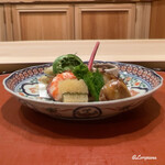 御料理 寺沢 - 旬菜盛合せ