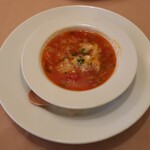 Felicita Pizzeria Trattoria - ランチのスープ