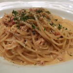 Felicita Pizzeria Trattoria - 魚介のラグー・クリームソース仕立てのスパゲッティ