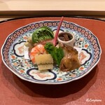 御料理 寺沢 - 旬菜盛合せ