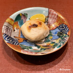 御料理 寺沢 - 天然とら河豚の白子焼