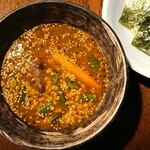 らっきょ - 納豆オクラスープカレー ¥990＊辛5＊玄米少