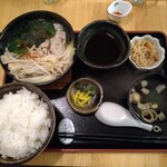 Miyatogawa - 日替わりランチ 豚鍋 ご飯大盛り 950円