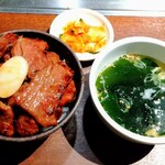 1985年創業 苫小牧老舗焼肉 金剛園 - サガリ丼に