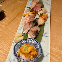 対馬のどぐろとイカ活き造り 博多 魚蔵 都ホテル店 - 