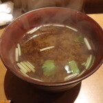 Tenpurayaguti - 味噌汁