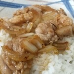戸隠そば - 豚生姜焼き丼