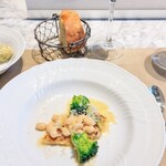 La Brianza - 十勝若牛トリッパレモンバターソース。ちょっと久しぶりのこのメニュー、ちょうど食べたいなと思っていたのが伝わったのかしらというくらいジャストタイミング!! 変わらず美味しくて嬉しい気持ち