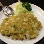 アジア料理 菜心 - 蒸し鶏（780円）