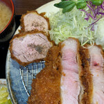 とんかつ井戸枩 - トッピングのヒレ100g    50gづつ追加できます