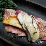 Kutsurogiya - サーロイン・フォアグラ・牡蠣ステーキ