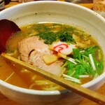 会津ラーメン 和 - 青じそラーメン(濃厚)