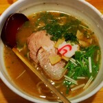 会津ラーメン 和 - 青じそラーメン(濃厚)