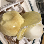 LE GARAGE - レモンアイスとレモンソルベであっさりした甘さ♪