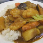 カレーロンギー - 野菜カレー(８００円)