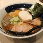 らー麺 山さわ - ＃０３２ ＠ぶっかけ煮干し醤油７００円