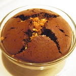 レストラン・セン - 熱々チョコレートのスフレケーキ