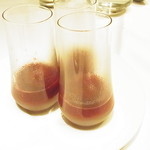 レストラン・セン - 熱々のベリーソース