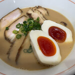 Chuukasoba Maruno - 鶏パイタン（肉増し＋味玉）