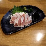 炭火焼 とりぞう - 朝引き鶏のささみ霜降り