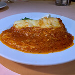 アントニオ - 仔牛のチーズカツレツ トマトソース　¥3960