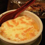 金町製麺 - '13/01/25 三元豚ロースの生姜焼き（380円）＋カボチャの濃厚グラタン（380円）