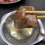 焼肉かつらぎ - 柔らかーい( ⑉¯ །། ¯⑉ )このタン絶品