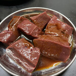 焼肉かつらぎ - レビー新鮮(*´д｀*)ﾊｧﾊｧ(*´д｀*)ﾊｧﾊｧ