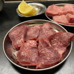 焼肉かつらぎ - タン中^ ^これも1人前、お肉多い