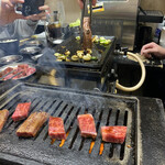 焼肉かつらぎ - 向こうもこっちも美味美味( ⑉¯ །། ¯⑉ )