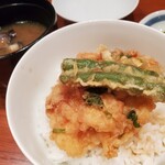 Tenyoshi - 2022年3月撮影ランチコース〆の天丼