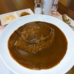 カフェ クレール - 大阪甘辛ハンバーグカレー