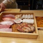 和の食 樹翠 - 本日の食材一部