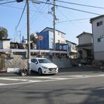 橋野食堂 - 店舗前の駐車場