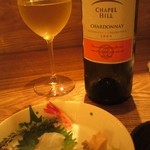 日本料理 仲志満 - CHAPEL HILL Chardonnay（ハンガリー）