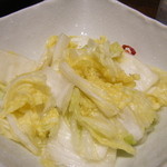 いろはにほへと - 白菜漬け