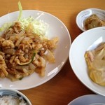 笑口房 - 笑口房　三元豚の生姜炒め　890円