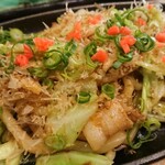 Teppan Izakaya Mangetsu - 焼きうどん(醤油)