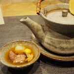 GYUTAN BISTRO JYO-ZETSU - 牛タンコンソメ土瓶蒸し