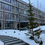 界 ポロト - △湯から見る宿泊棟