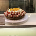 Cafe comme ca - いちごとマンゴーのケーキ