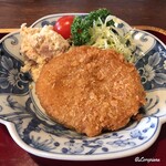 花龍 - 副菜のコロッケとおからのポテサラ風