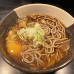 そば処 弁菜亭 - 月見そば　390円