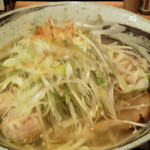 焼鳥　月 - ネギ塩ラーメン（850円）