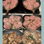 スギモト - ハンバーグ、いっぱい焼きました♡