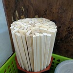 ラーメン二郎 - 割り箸の質を観るのも面白い！