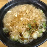 ふじ - たぬきうどんです
