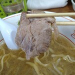 ラーメン二郎 - 二枚目、これがメチャ旨かった！